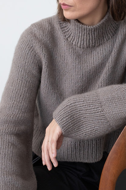 Etta | Basic-kampsun Woolfolki Luft-lõngast