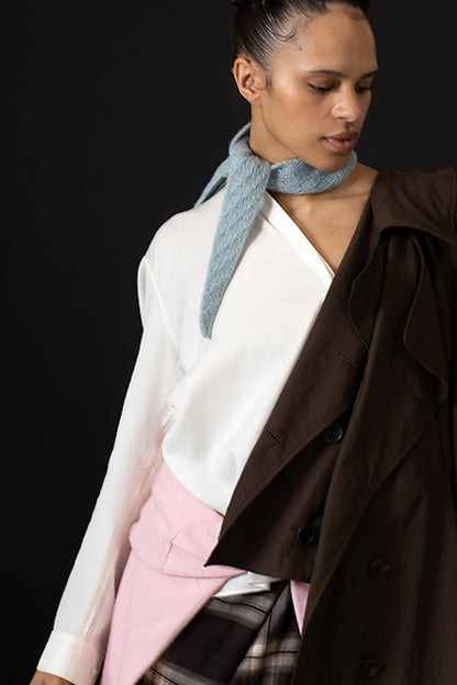 Écharpe Dern | petit foulard doux en Tynd de Woolfolk