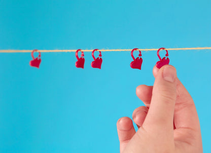Stitch Markers Love | 6 pieces