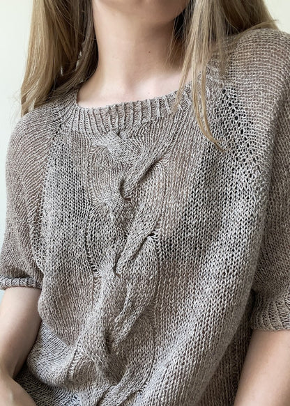 Busan Tee von Aegyoknit mit Soft Silk von BC Garn 5