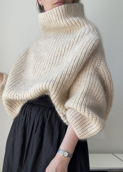 Aegyoknit Gujo Sweater mit Tibetan und Mohair Bliss von Pascuali 7