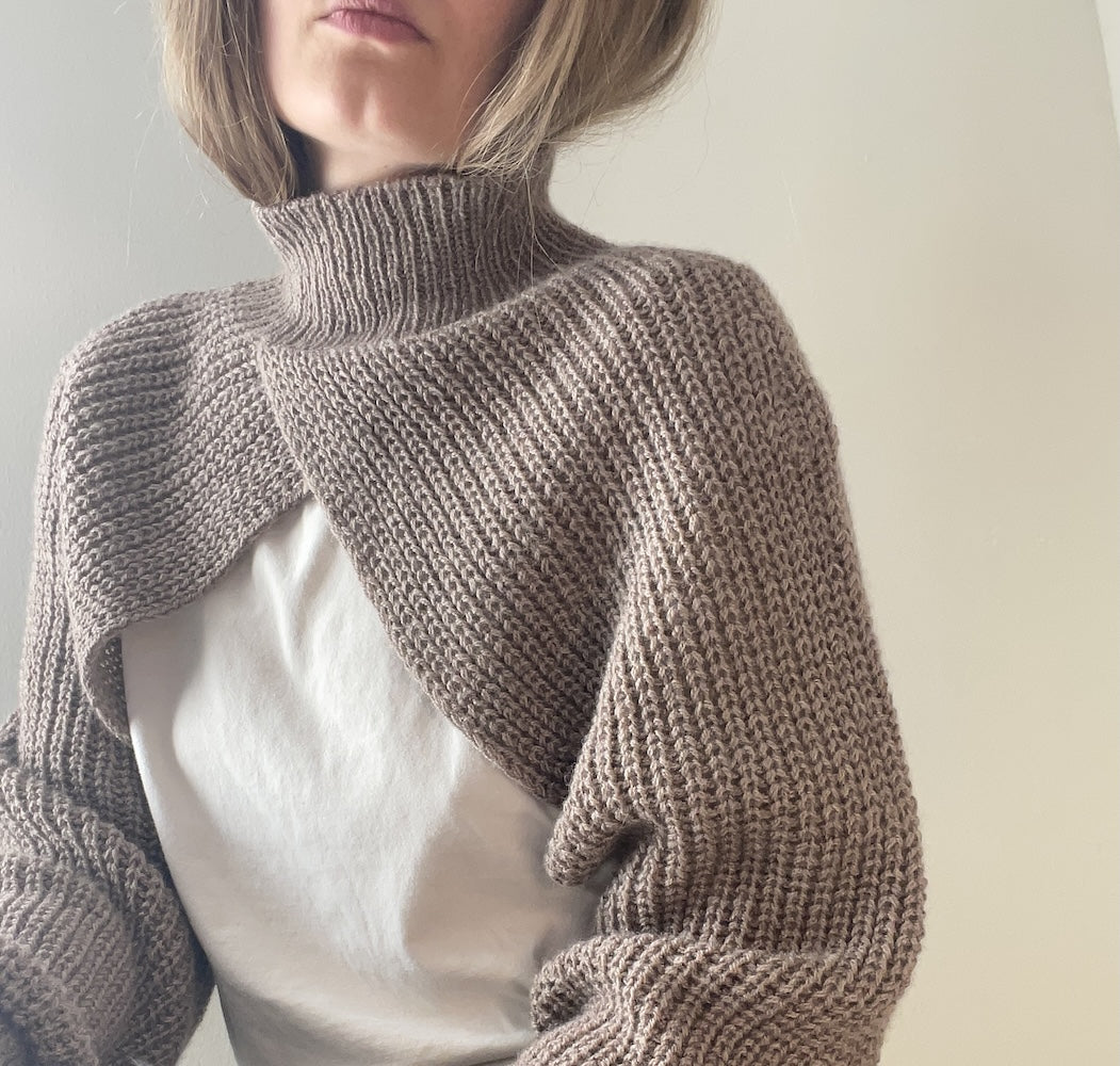 Aegyoknit Narae cropped Sweater mit Wild & Soft und Cashmere Lace von Gepard Garn 3