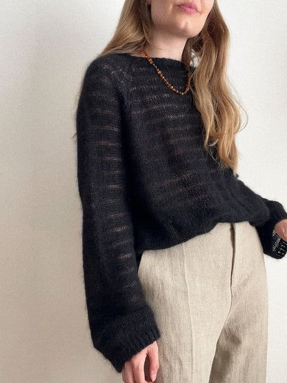 Aegyoknit Sook Moon Sweater mit Wild & Soft und Kid Seta von Gepard Garn 1