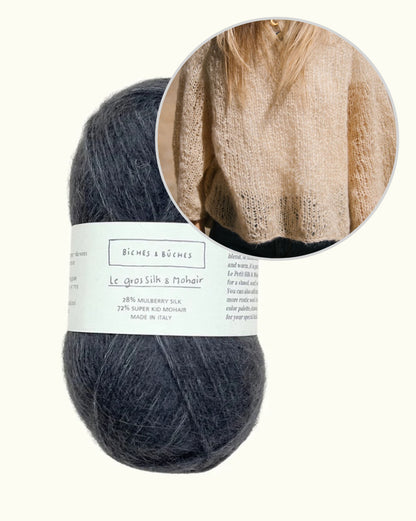 Agnes Sweater | zarte oversize Bluse aus Le Gros Silk & Mohair von Biches & Bûches