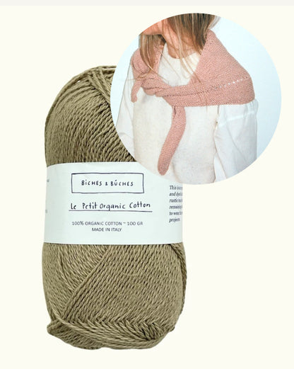 Foulard Alba édition coton | étole d'été légère en coton bio Le Petit de Biches & Bûches