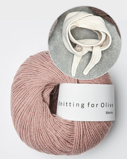 Alex Scarf - klein | bezaubernd schlichtes Mini Tuch mit Merino von Knitting for Olive