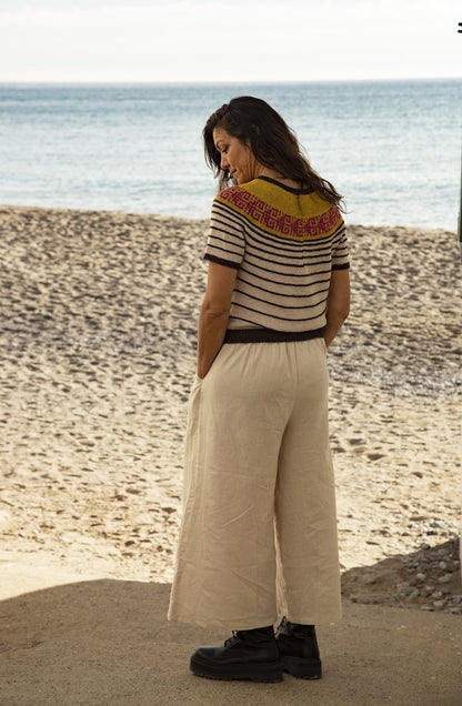 Amaru Top | Stripes and summery patterns from Puno by Pascuali