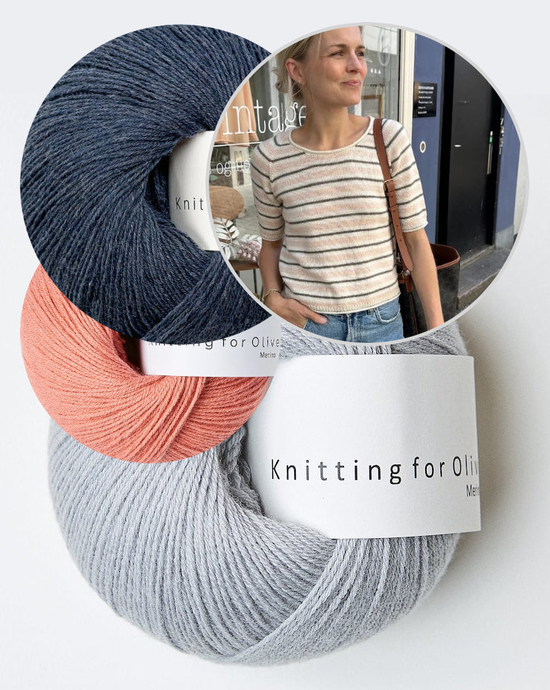 PetiteKnit Amelie Tee mit Merino von Knitting for Olive 11