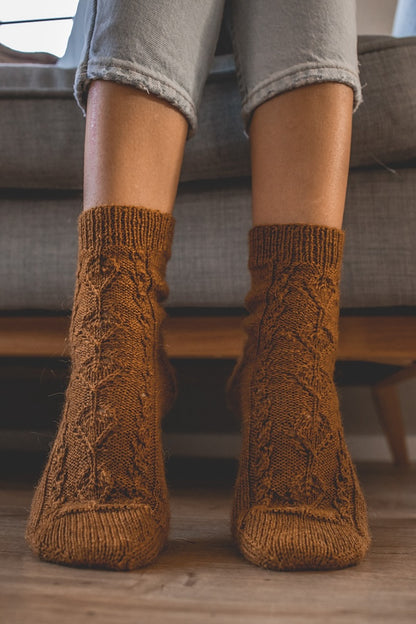 Erika Socks von Anja Heumann mit Pure von Regia Premium 3
