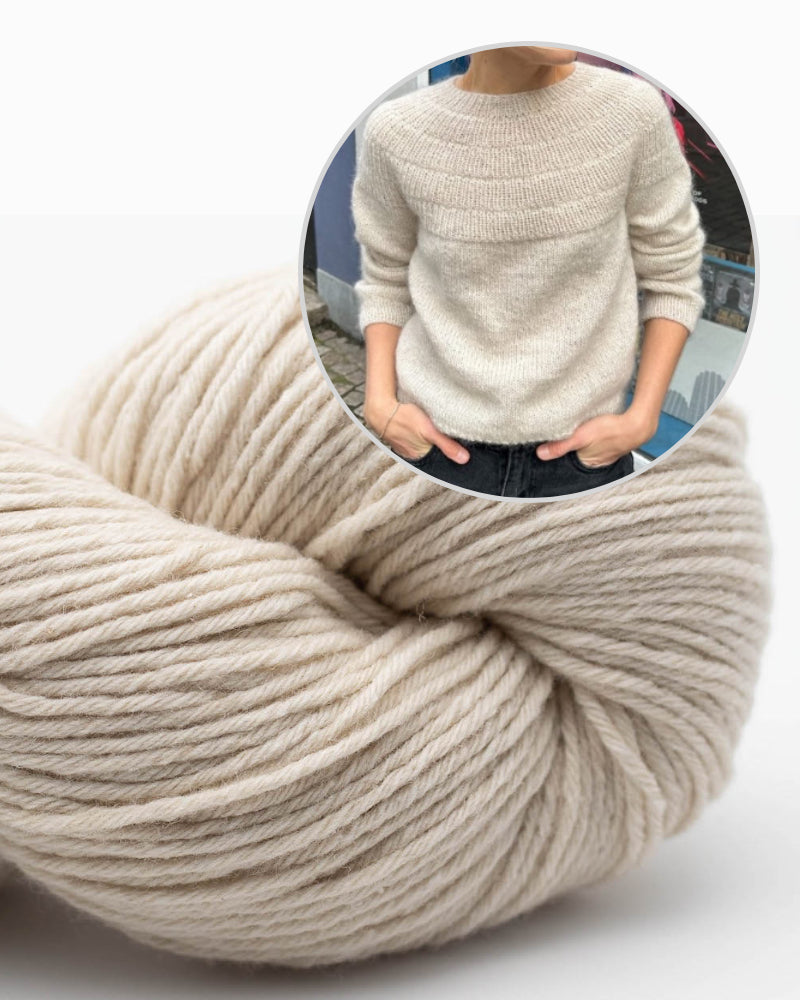 PetiteKnit Ankers Pullover Summer Edition mit Big Bio Balance von BC Garn 5
