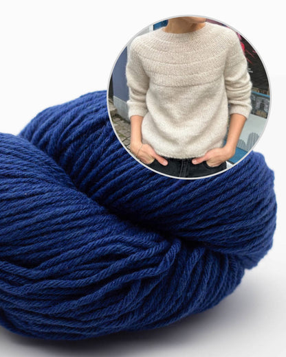 PetiteKnit Ankers Pullover Summer Edition mit Big Bio Balance von BC Garn 8