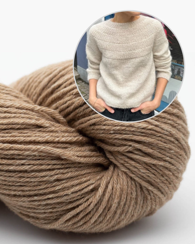 PetiteKnit Ankers Pullover Summer Edition mit Big Bio Balance von BC Garn 10