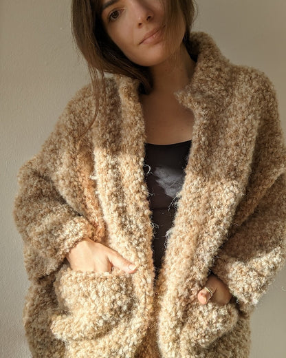 Polarteddyjacket | super Kuscheljacke aus Teddy Dear von Gepard Garn