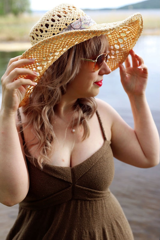 Summer Fling | robe d'été fluide en Pure Silk de Knitting for Olive