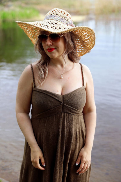 Summer Fling | robe d'été fluide en Pure Silk de Knitting for Olive