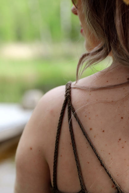 Summer Fling | robe d'été fluide en Pure Silk de Knitting for Olive