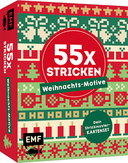 55 x knitting - Christmas Motifs