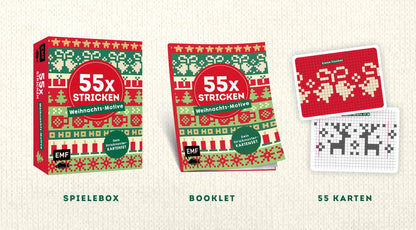 55 x knitting - Christmas Motifs