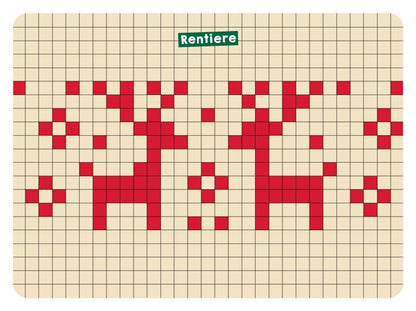 55 x knitting - Christmas Motifs