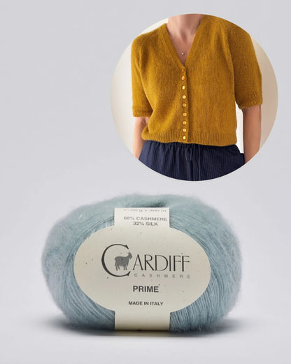 Aris Blouse | Cachemire et soie avec Prime de Cardiff Cashmere