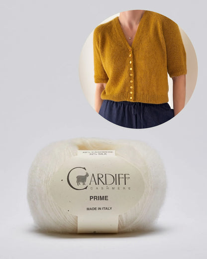 Aris Blouse | Cachemire et soie avec Prime de Cardiff Cashmere