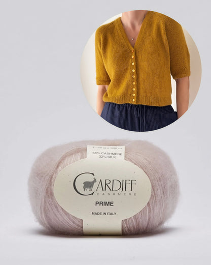 Aris Blouse | Cachemire et soie avec Prime de Cardiff Cashmere