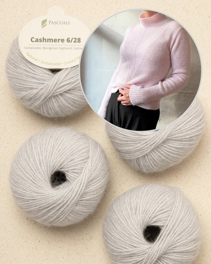 Arrow Blouse | meget flatterende og blød, strikket af Cashmere 6/28 fra Pascuali