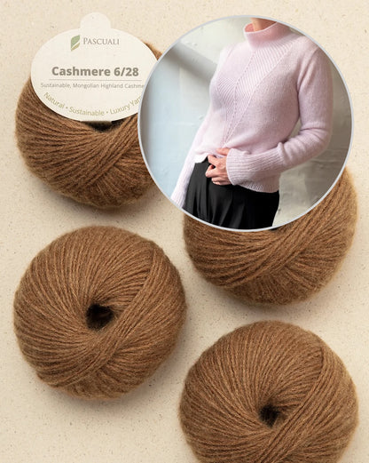 Arrow Blouse | meget flatterende og blød, strikket af Cashmere 6/28 fra Pascuali