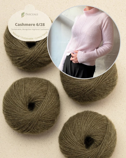 Arrow Blouse | meget flatterende og blød, strikket af Cashmere 6/28 fra Pascuali