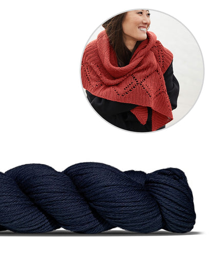 Ating | afslappet mønster i Big Merino Hug fra Rosy Green Wool