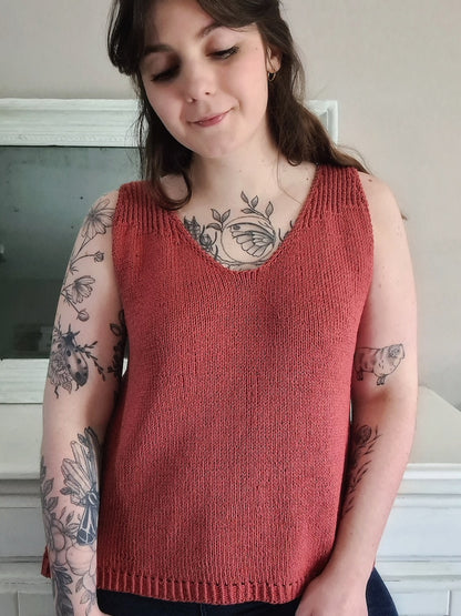 Liserne Top | feine A-Linie aus Pure Silk von Knitting for Olive