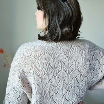 Audrey Borrego Oleander Sweater mit Ecopuno von Lana Grossa 6