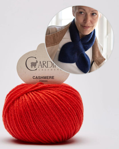 Bam Bam Bow | Mini-Tuch in Schleifenform aus Classic Cashmere von Cardiff