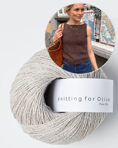 Bea Top | bezaubernd kühl schmeichelnd aus Pure Silk von Knitting for Olive