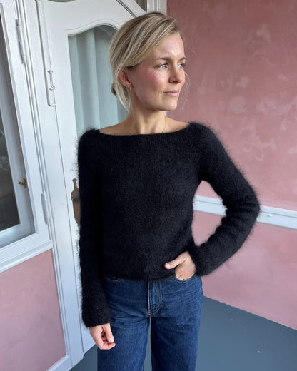 Bea Blouse | zarte Silhouette aus Primo Tynn Silk Mohair von Sandnes Garn
