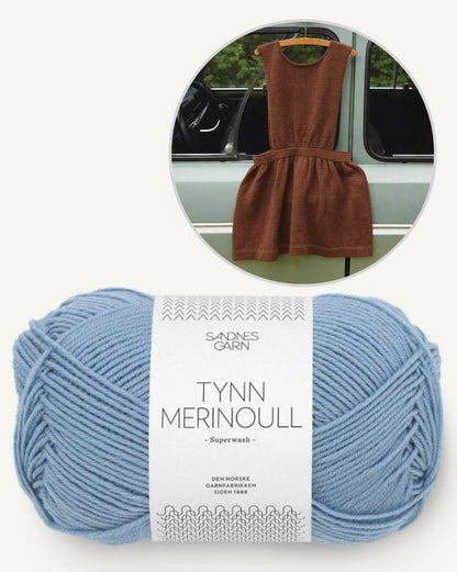 Belle Dress Sandnes 2506 | nostalgic from Thin Merino Wool