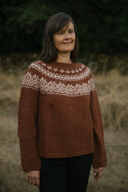 Kampsun nr 89 | klassikaliselt kaunis muster Biches & Bûches’i Le Lambswool-lõngast