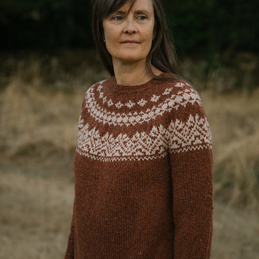 Sweater No. 89 | Classic beautiful pattern in Le Lambswool by Biches & Bûches