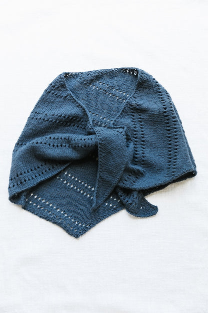 Olivia Shawl | Basic summer shawl made from Le Petit Organic Cotton by Biches & Bûches