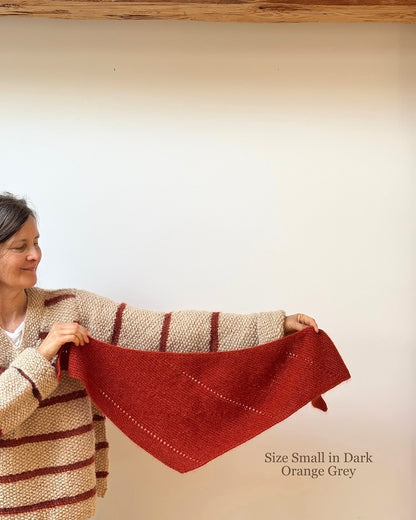 Foulard Alba édition mohair | Étole basique en Le Petit Lambswool et Le Petit Silk Mohair de Biches & Bûches