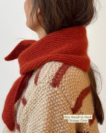 Foulard Alba édition mohair | Étole basique en Le Petit Lambswool et Le Petit Silk Mohair de Biches & Bûches