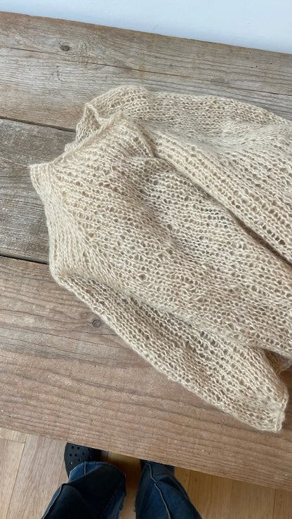 Agnes Sweater | zarte oversize Bluse aus Le Gros Silk & Mohair von Biches & Bûches