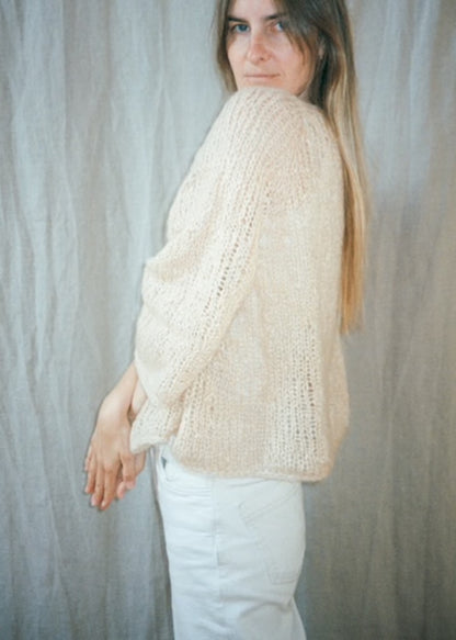 Agnes Sweater | zarte oversize Bluse aus Le Gros Silk & Mohair von Biches & Bûches