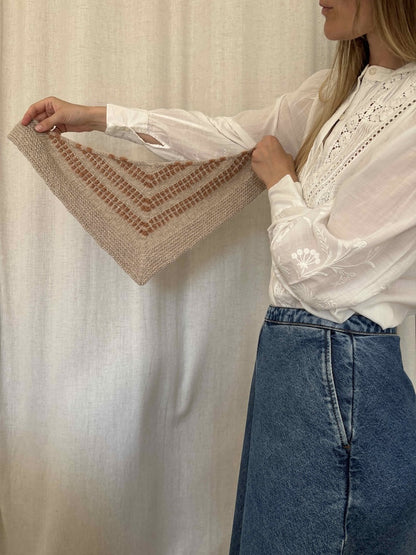 Seaside Shawl | magnifique châle en Le Lambswool et Le Gros Silk & Mohair de Biches & Bûches