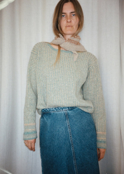 Seaside Shawl | magnifique châle en Le Lambswool et Le Gros Silk & Mohair de Biches & Bûches