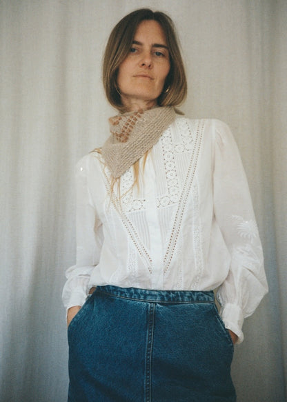 Seaside Shawl | magnifique châle en Le Lambswool et Le Gros Silk & Mohair de Biches & Bûches