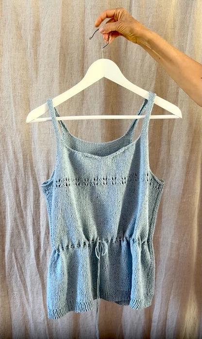 Seaside Summer Top | lässig gerafftes Top aus Le Petit Organic Cotton von Biches & Bûches