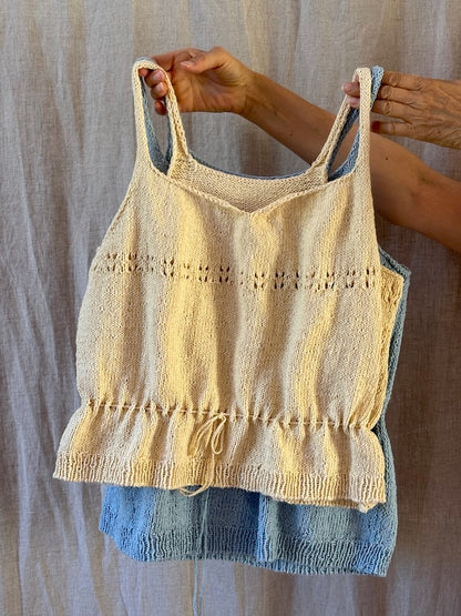 Seaside Summer Top | lässig gerafftes Top aus Le Petit Organic Cotton von Biches & Bûches
