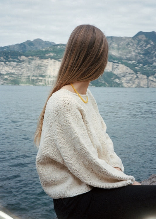Pull n° 95 | le pull d'été parfait en coton bio Le Petit de Biches & Bûches