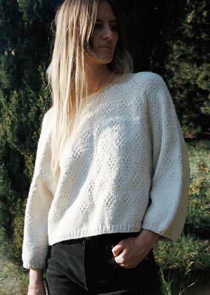 Pull n° 95 | le pull d'été parfait en coton bio Le Petit de Biches & Bûches